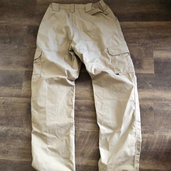 5.11 Tactical Pants 51 511 Tactical Mens Cargo Pants Khaki Tan Size